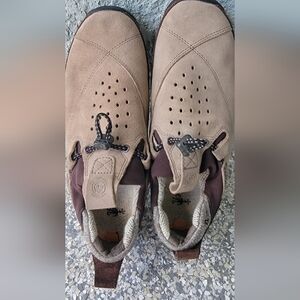TIMBERLAND Smartwool Power Lounger Suede Lined Slip On Shoes Brown Women  8,5